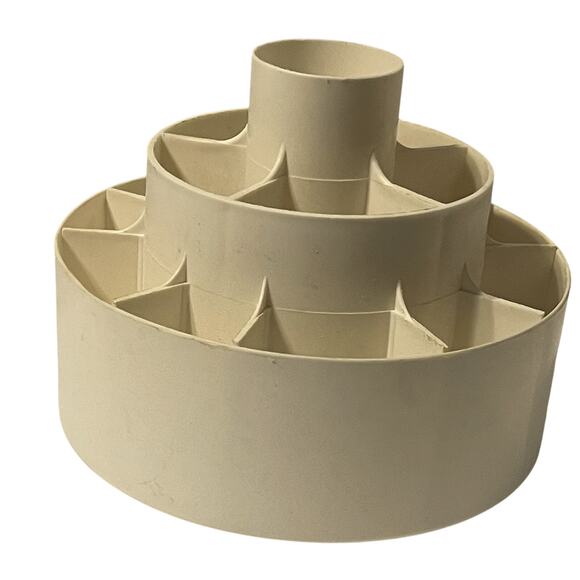 Pampered Chef Tool Turn About Utensil Carousel Caddy 2170 Kitchen Craft Spinner - Picture 1 of 5